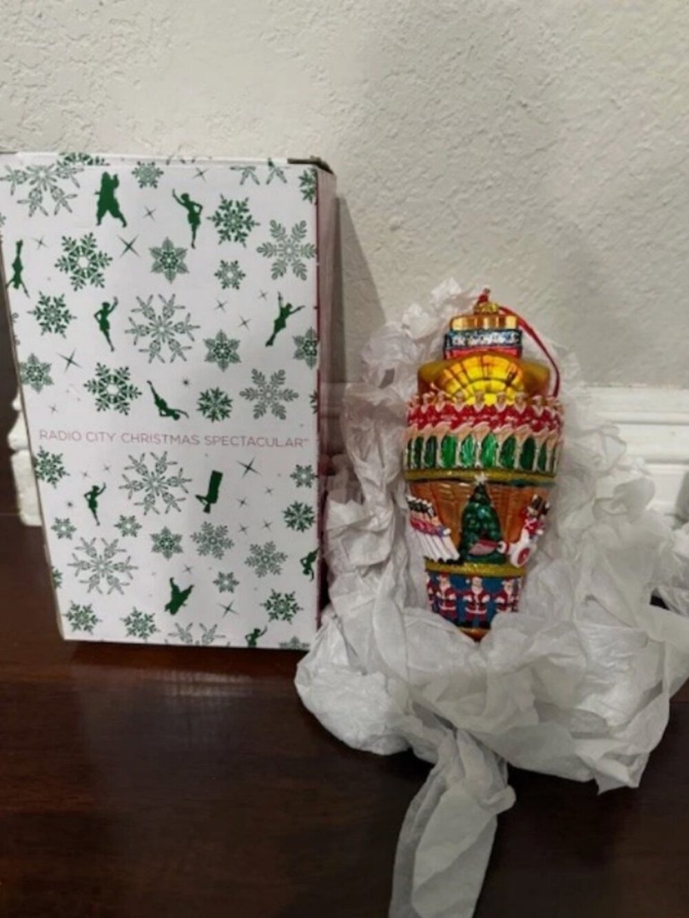 Rare Radio City Music Hall Rockettes Christmas Spectacular 2011 Ornament